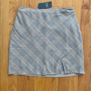 Abercrombie Plaid A-Line Mini Skirt Size Small